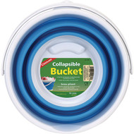 Coghlans 2.6 Gal. White & Blue Collapsible Bucket