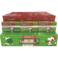 Peanuts Warm White 10-Bulb LED Snoopy  Charlie Brown  & Woodstock Battery Operated Light Set