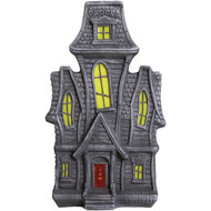 24 In. LED Lighted Haunted House Halloween Decoration