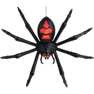 18 In. LED Creepy Light-Up Spider Halloween Decoration