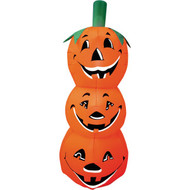 8 Ft. LED Pumpkin Stack Airblown Inflatable