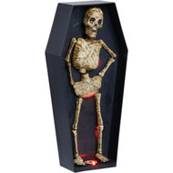 LED Dancing Skeleton in Coffin