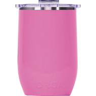 Orca 12 Oz. Pink Gloss Vino Insulated Mug