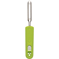 Farberware Classic Stainless Steel Peeler With Built-In Bean and Herb Slicer