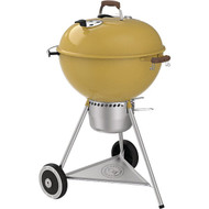Weber Master Touch 70th Anniversary 22 In. Hot Rod Yellow Kettle Charcoal Grill
