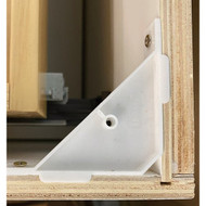 CraftMark Plymouth Shaker 18 In. W x 24 In. D x 34.5 In H Ready To Assemble White Drawer Base Kitchen Cabinet