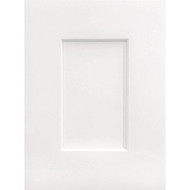 CraftMark Plymouth Shaker 36 In. W x 24 In. D x 34. 5 In H Ready To Assemble White Corner Base Kitchen Cabinet