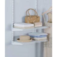 Rubbermaid Configurations 2-Shelf Add-On Kit with Uprights