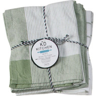 Kay Dee Designs Green Tea Towel (3-Pack)