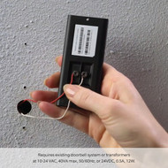 Ring Black Hardwired WiFi Video Doorbell