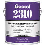 Geocel 2310 Clear 1 Gal. Tripolymer Brushable Repair Sealant Coating