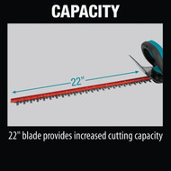 Makita 22 In. 18V LXT Lithium-Ion Cordless Hedge Trimmer (Tool Only)