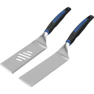 Mr. Bar-B-Q Razor 20 In. Stainless Steel Spatula Set (2-Piece)