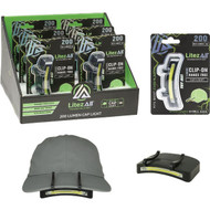 LitezAll 200 Lm. LED Clip-On Cap Light