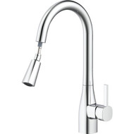 Home Impressions 1-Handle Pull-Down Kitchen Faucet  Chrome
