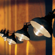 Lumineo 15 Ft. 10-Light Warm White LED Outdoor Party String Light Set