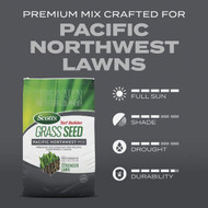 Scotts Turf Builder 5.6 Lb. 465 Sq. Ft. Pacific Northwest Mix Grass Seed  Fertilizer  and Soil Improver Combination