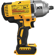 DEWALT 20V MAX XR Brushless 1/2 In. High Torque Cordless Impact Wrench with Hog Ring Anvil (Tool Only)