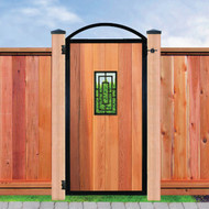 Nuvo Iron 8-5/8 In. W. x 17-1/4 In. H. Rectangle Cast Aluminum Gate Insert