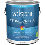 Valspar Medallion Plus Premium Paint & Primer Flat Interior Paint  Tint Base  1 Gal.