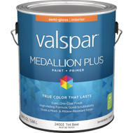 Valspar Medallion Plus Premium Paint & Primer Semi-Gloss Interior Paint  Tint Base  1 Gal.