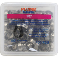 Plumbeeze 1/2 In. Stainless Steel PEX Pinch Clamp (10-Pack)