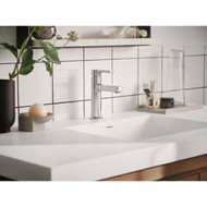 Moen Rinza 1-Handle Lever Centerset Bathroom Faucet  Chrome