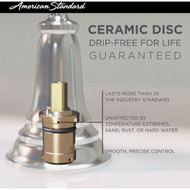 American Standard Jocelyn Single Handle Kitchen Faucet with Side Spray  Chrome