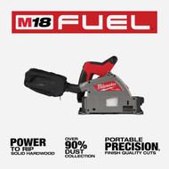 Milwaukee M18 FUEL Brushless 6-1/2 In. Cordless Plunge Track Saw (Tool Only)