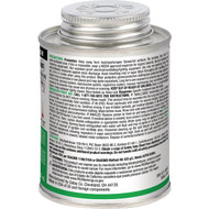 Oatey 8 Oz. Low Voc Heavy Bodied Heavy-Duty Clear PVC Cement
