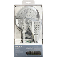 Moen Verso 8-Spray 1.75 GPM Combo Handheld Shower Head with Infiniti Dial  Chrome