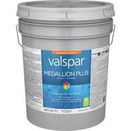 Valspar Medallion Plus Premium Paint & Primer Interior Semi-Gloss Paint  Clear Base  5 Gal.