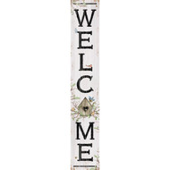 My Word! Welcome Birdhouse 8 In. x 46.5 In. Porch Board