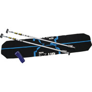 Trimaco EZ-Up Heavy Duty Dust Containment Pole Kit With (2) 12 Ft. Heavy Duty Poles  Pole Bag and 1 Zipper