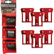 StealthMounts Milwaukee M18 Tool Battery Mounts (6 Pack)