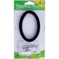 Hy-Ko 4 In. Black Floating Mount Number 0