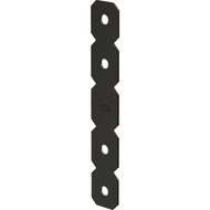 Simpson Strong-Tie 2 In. x 12 In. Black 12 Gauge Ornamental Strap