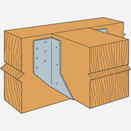 Simpson Strong-Tie ZMAX 6 In. x 8 In. 14 ga Face Mount Joist Hanger