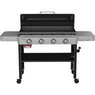 Weber 36 In. 4-Burner Propane Gas Griddle Flat Top Grill  Black