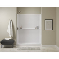 Sterling Traverse 60 In. x 72.25 In. Alcove Shower Back Wall  White