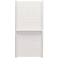 Sterling Traverse 36 In. x 72.25 In. Alcove Shower Back Wall  White