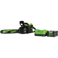Greenworks PRO 80V 16 In. Cordless Brushless Chainsaw with 4.0 Ah Battery and Charger