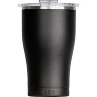 Orca Chaser 22 Oz. Black Insulated Tumbler With Lid