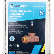 Cash Acme 3/4 In. EB45 Brass Pressure Regulating Valve