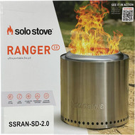 Solo Stove Ranger 2.0 15 In. Round Wood Burning Smokeless Fire Pit with Stand