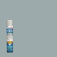 Zinsser 26 Oz. Bulls Eye 1-2-3 Primer Spray with Turbo Spray System  Flat Gray
