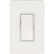 Leviton Decora Residential Grade 15A Rocker Weather-Resistant Single Pole Switch  White
