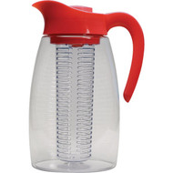 Epoca Primula Flavor It 2.9 Qt. Tritan Infusion Pitcher with Flavor Infuser