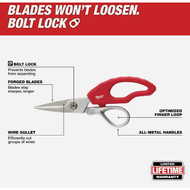 Milwaukee 2 In. Electrician Snips