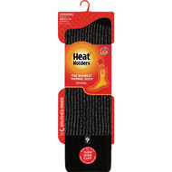 Heat Holders Chris Men's 7 to 12 Black Boot Sock